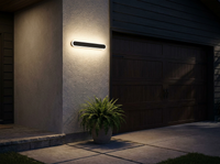 AluminaEdge Aluminium Outdoor Wall Lantern — in-use