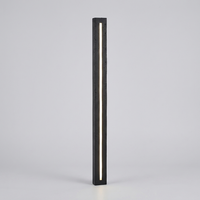 AquaBeam Black Outdoor Wall Light IP65 — clean hero