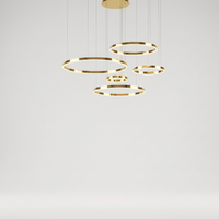 Luminara Kitchen Pendant Light — Gold finish