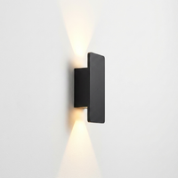 NordicGlow | Modern Minimalist Outdoor Wall Light with 18W LED — Side angle