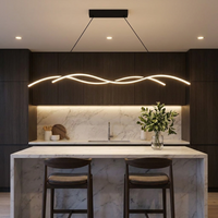 Luminara | Sleek Adjustable Dimmable LED Pendant Light for Modern Spaces — In use