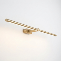 Luminara | Modern Sleek Metal Wall Sconce Lighting Fixture — Side angle
