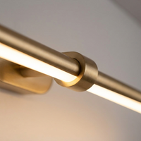 Luminara | Modern Sleek Metal Wall Sconce Lighting Fixture — Close-up detail