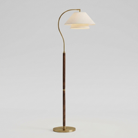 Nocturne | Sleek Modern Arc Floor Lamp with Adjustable LED Light — Side angle