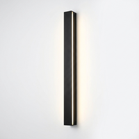 Luminara | Sleek Modern Outdoor Wall Light with Remote Dimming — Side angle