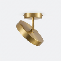 Luminara | Modern Adjustable LED Flush Mount Ceiling Light Fixture — Side angle