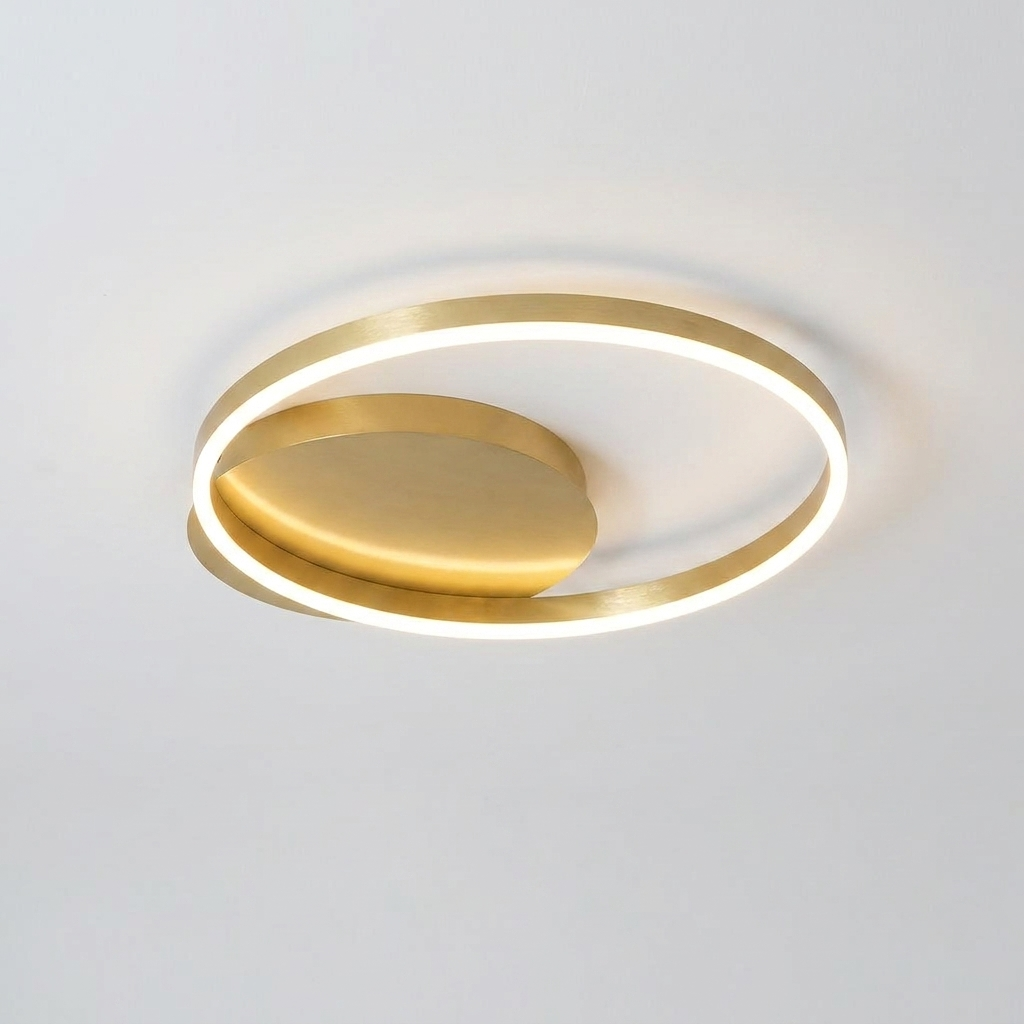 Luminara | Elegant Modern Multi-Ring LED Flush Mount Ceiling Light