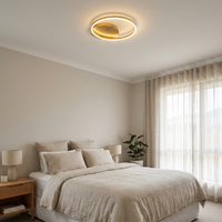 Luminara | Elegant Modern Multi-Ring LED Flush Mount Ceiling Light — Lifestyle