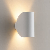 Up and Down Wall Sconce — Rounded Aluminium Indoor Wall Light