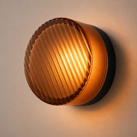 Jelly Glass-Look LED Wall Light — Thick Acrylic Shade, 5 Colours