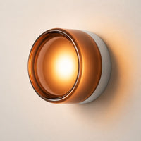 Jelly Glass-Look LED Wall Light — Thick Acrylic Shade, 5 Colours