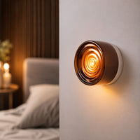 Jelly Glass-Look LED Wall Light — Thick Acrylic Shade, 5 Colours