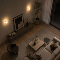 Jelly Glass-Look LED Wall Light — Thick Acrylic Shade, 5 Colours