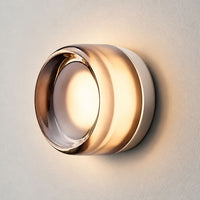Jelly Glass-Look LED Wall Light — Thick Acrylic Shade, 5 Colours