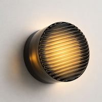 Jelly Glass-Look LED Wall Light — Thick Acrylic Shade, 5 Colours