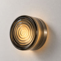 Jelly Glass-Look LED Wall Light — Thick Acrylic Shade, 5 Colours