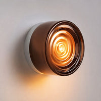 Jelly Glass-Look LED Wall Light — Thick Acrylic Shade, 5 Colours