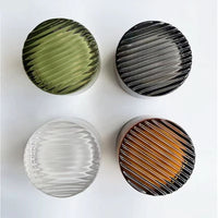 Jelly Glass-Look LED Wall Light — Thick Acrylic Shade, 5 Colours