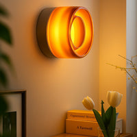Jelly Glass-Look LED Wall Light — Thick Acrylic Shade, 5 Colours