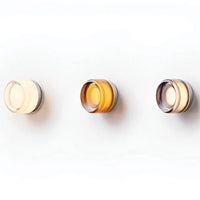 Jelly Glass-Look LED Wall Light — Thick Acrylic Shade, 5 Colours