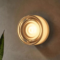 Jelly Glass-Look LED Wall Light — Thick Acrylic Shade, 5 Colours