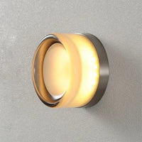 Jelly Glass-Look LED Wall Light — Thick Acrylic Shade, 5 Colours
