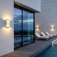 Double-shell up-down outdoor wall light – view 7