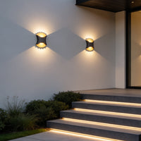 Double-shell up-down outdoor wall light – view 6