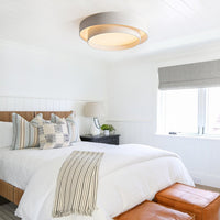 Concentric Ring LED Ceiling Light — Modern Flush Mount