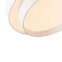 Concentric Ring LED Ceiling Light — Modern Flush Mount