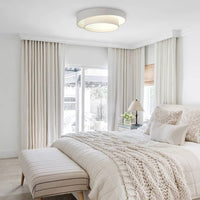 Concentric Ring LED Ceiling Light — Modern Flush Mount