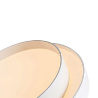 Concentric Ring LED Ceiling Light — Modern Flush Mount