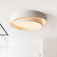 Concentric Ring LED Ceiling Light — Modern Flush Mount