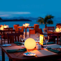 Rechargeable Globe Table Lamp — 16 Colour LED with Remote