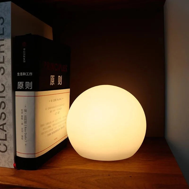 Rechargeable Globe Table Lamp — 16 Colour LED with Remote