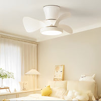 Compact 55 cm DC ceiling fan with light – view 1
