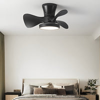 Compact 55 cm DC ceiling fan with light – view 3