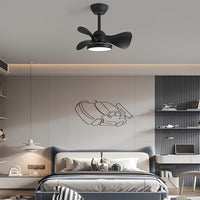 Compact 55 cm DC ceiling fan with light – view 7