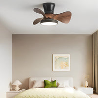 Compact 55 cm DC ceiling fan with light – view 4