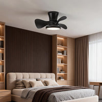 Compact 55 cm DC ceiling fan with light – view 9