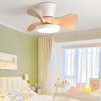 Compact 55 cm DC ceiling fan with light – view 2