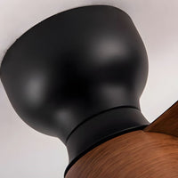 Small-room DC ceiling fan with light – view 5