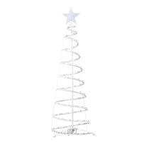 Spiral LED Christmas tree floor lamp – view 7