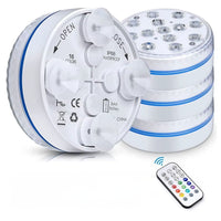 Submersible Pool LED Light — 16 Colours with Remote, IP68