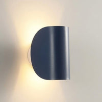 Up and Down Wall Sconce — Rounded Aluminium Indoor Wall Light