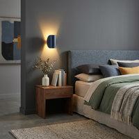 Up and Down Wall Sconce — Rounded Aluminium Indoor Wall Light