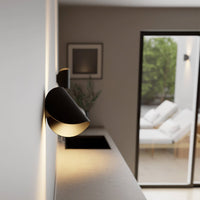 Up and Down Wall Sconce — Rounded Aluminium Indoor Wall Light