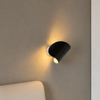 Up and Down Wall Sconce — Rounded Aluminium Indoor Wall Light