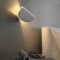 Up and Down Wall Sconce — Rounded Aluminium Indoor Wall Light