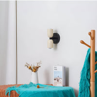 Colourful Up and Down Wall Light — Double Head Iron Sconce
